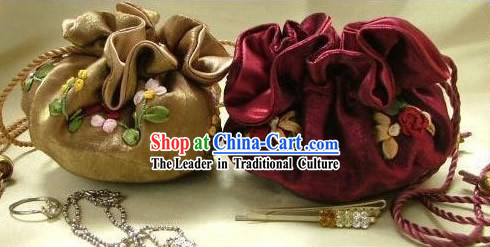 Chinese Classic Hand Made Furling Purse