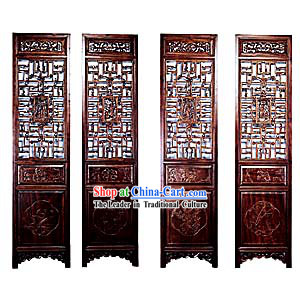 Boxwood Antique Style Folding Screen