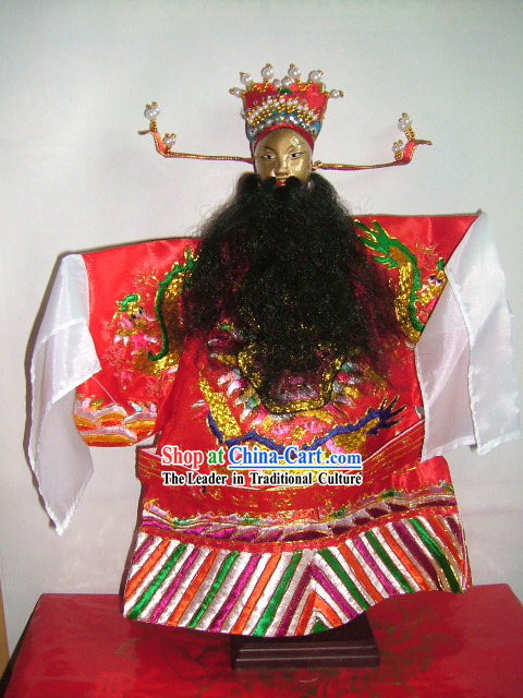 Chinese Classic Hand Puppet-Arts Mammon