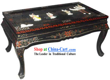 Chinese Traditional Lacquer Ware Table