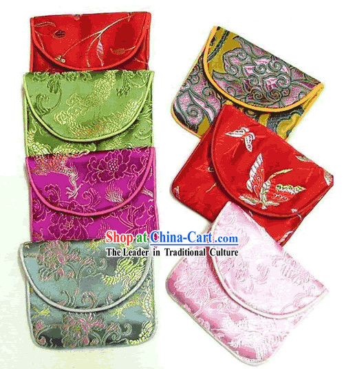Chinese Silk Jewelry Bag