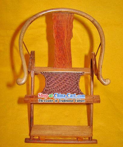 Chinese Classic Hand Carved Cane Chair