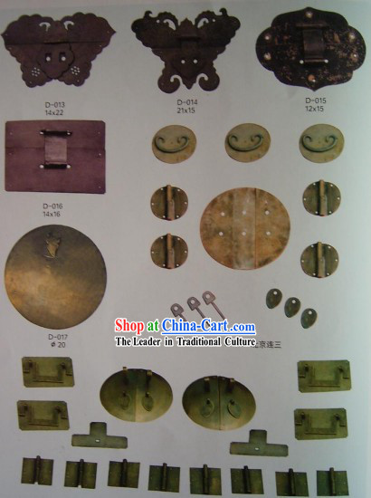 Chinese Archaize Copper Furniture Supplement Home Decoration 15