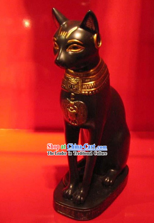 Egypt Stunning Steel Statue-Egypt Cat of Legend