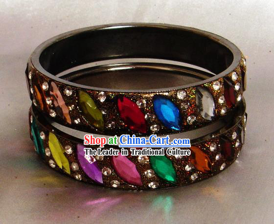 Indian Stunning Beautiful Precious Stones Bracelet