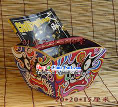 Chinese Hand Painted Mask Cabinet_Box 1