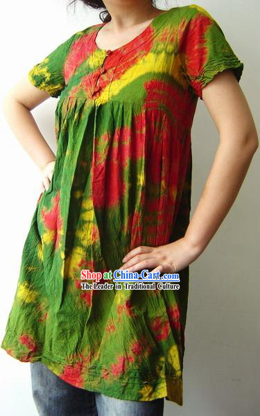 Indian Stunning Rainbow Dress for Woman