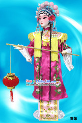 Handmade Peking Silk Figurine Doll - Xi Niang