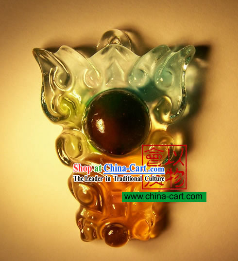 Chinese Classic Ancient Method Colored Glazed-Dragon Eye