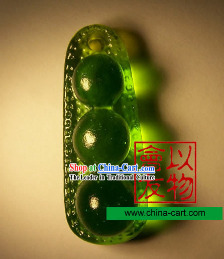 Chinese Classic Ancient Method Colored Glazed-Missing Beans