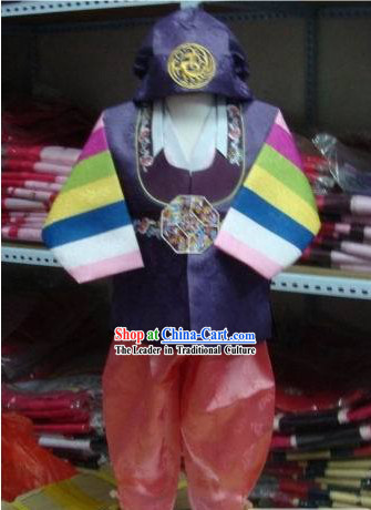 Traditional Korean Costumes Hanbok for Boys