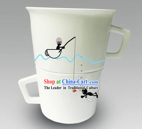 Lovers Cups Set - Christmas and New Year Gift