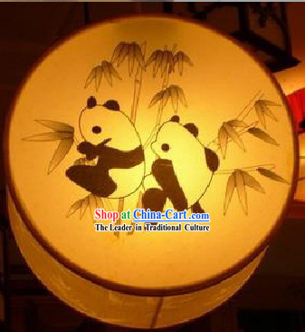 Classical Round Parchment Ceiling Lantern - Panadas