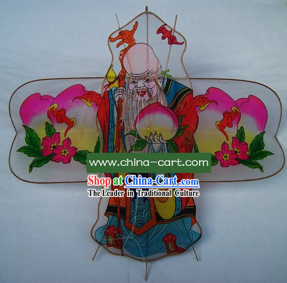 Chinese Classical Hand Made Kite - God of Longevity