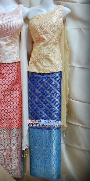 Thai Classic National Costume Complete Set