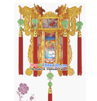 Happy Festival Celebration Traditional Dragon Palace Lantern