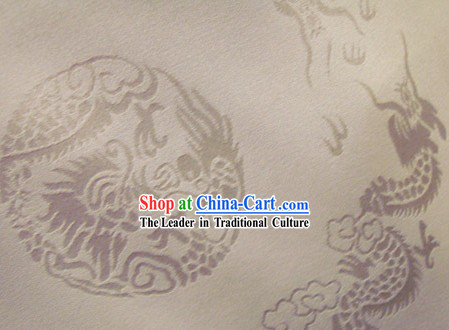 White Silk Fabric