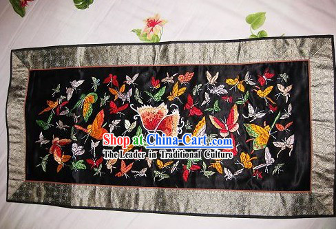 Chinese Traditional Embroidery Handicraft - One Hundred of Butterflies