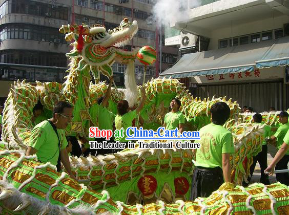 Top Chinese Classic Dragon Dance Costume Complete Set