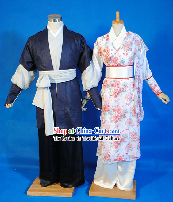 The Legend of The Condor Heroes She Diao Ying Xiong Zhuan Costume 2 Sets