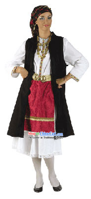 Traditional Greek Dance Costume