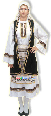 Souliotissa Female Traditional Greek Costume