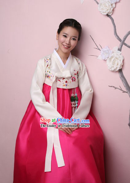 Traditional Korean Hanbok Dress