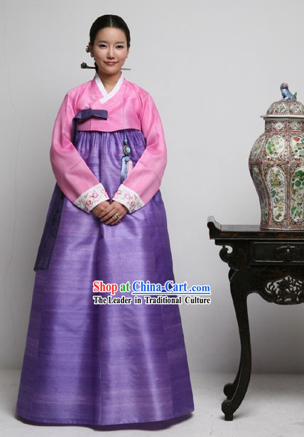 Traditional Korean Hanbok Dress