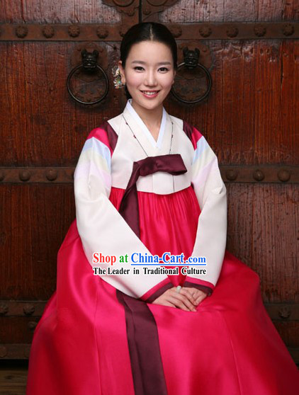 Traditional Korean Hanbok National Dress