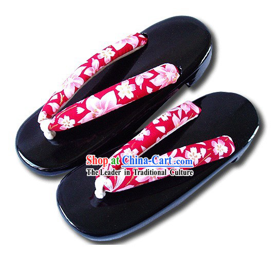 Traditional Japanese Female Yukata Shoes