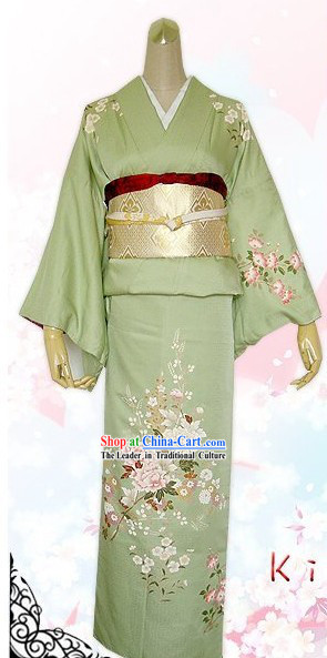 Supreme Japanese Princess Kimono Dress Complete Set