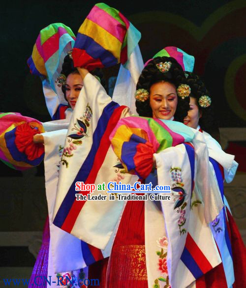 Ancient Korean Dance Costumes Set