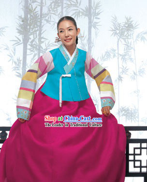 Traditional Korean Family Hanbok for Women