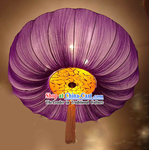 Chinese Handmade Large Lotus Ceiling Lantern