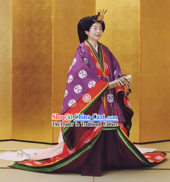 Japanese Princess Kimono Costume Complete Set