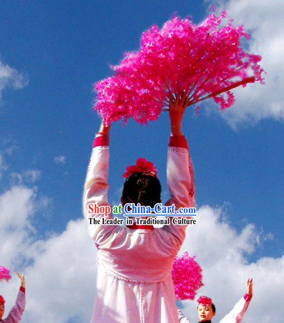 Chinese Classical Gauze Dance Fan