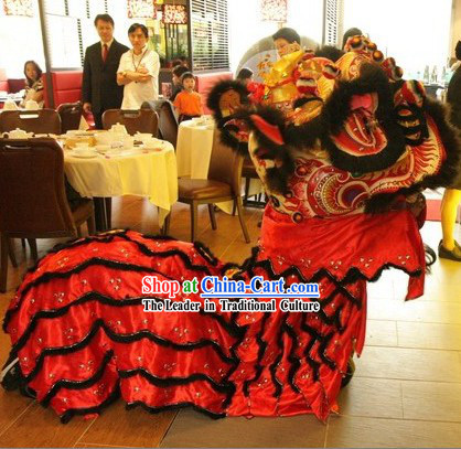 Traditional FUT SAN Lion Dance Costume Complete Set