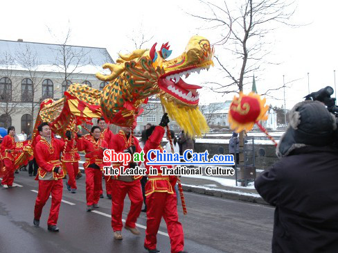 Peking Dragon Dance Equipment Complete Set