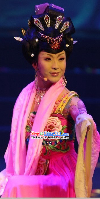 Li Yugang Style Wig and Hair Accessories