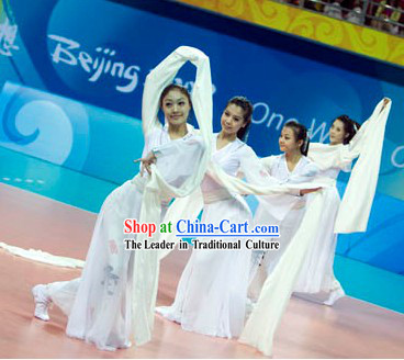 Chinese Classical Water Sleeve Dance Costume for Women