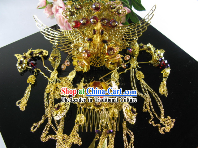 Asian Wedding Hair Accessories