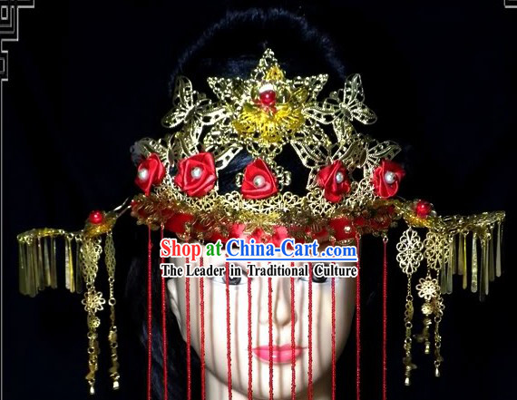 Ancient Chinese Brides Wedding Phoenix Hat