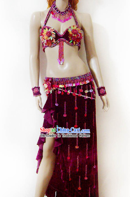 Top Belly Dance Costumes Complete Set for Women