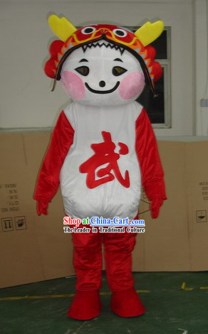 Chinese Olympic Games Mascot Costumes Complete Set