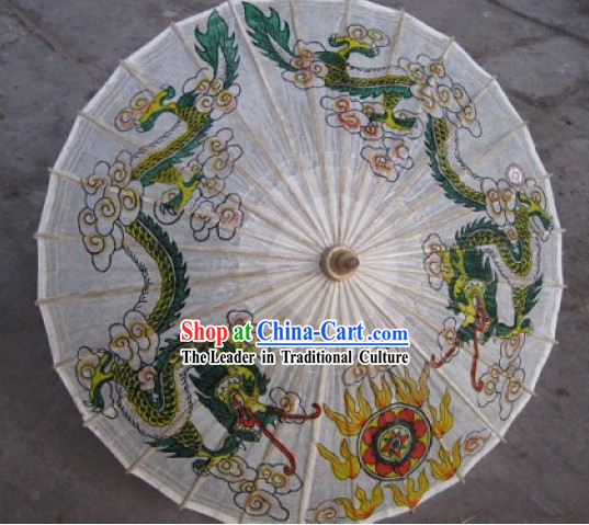 Chinese Hand Made Waterproof Rain Sun Decoration Umbrella