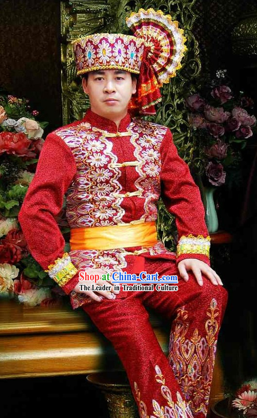 Traditional Thailand Dress Set for Men