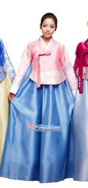 Ancient Korean Hanbok Clothes Set for Women