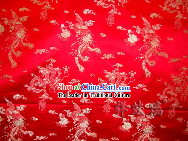 Traditional Chinese Beijing Rui Fu Xiang Silk Fabric