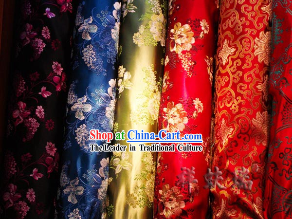 Traditional Chinese Beijing Rui Fu Xiang Silk Fabric