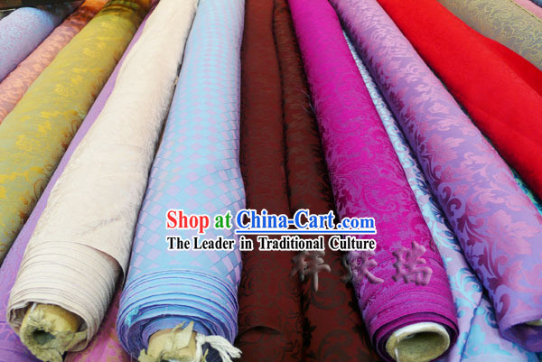 Traditional Chinese Beijing Rui Fu Xiang Silk Fabric